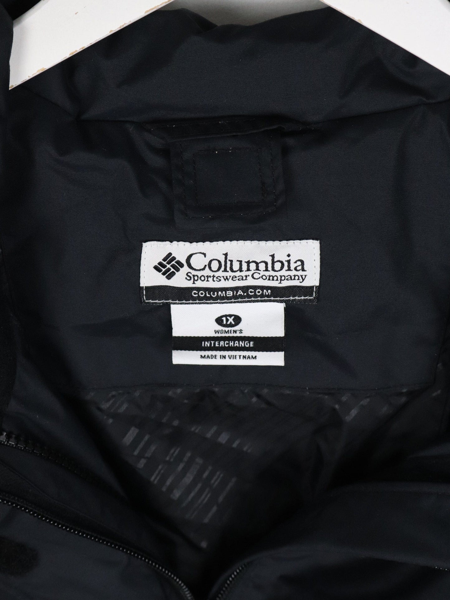 Columbia Jacket Womens 1X Black Ski from propervintagecanada