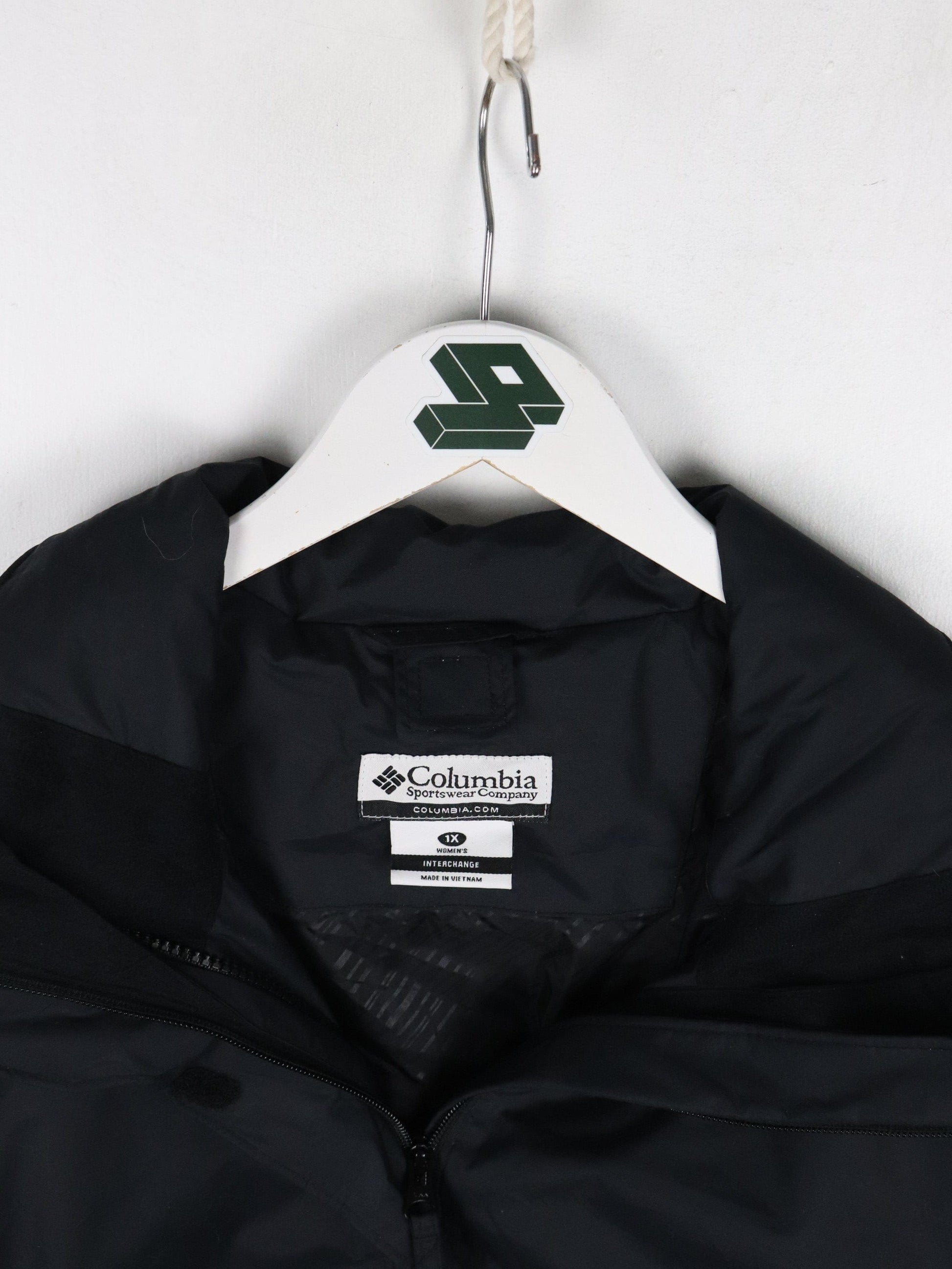 Columbia Jacket Womens 1X Black Ski from propervintagecanada