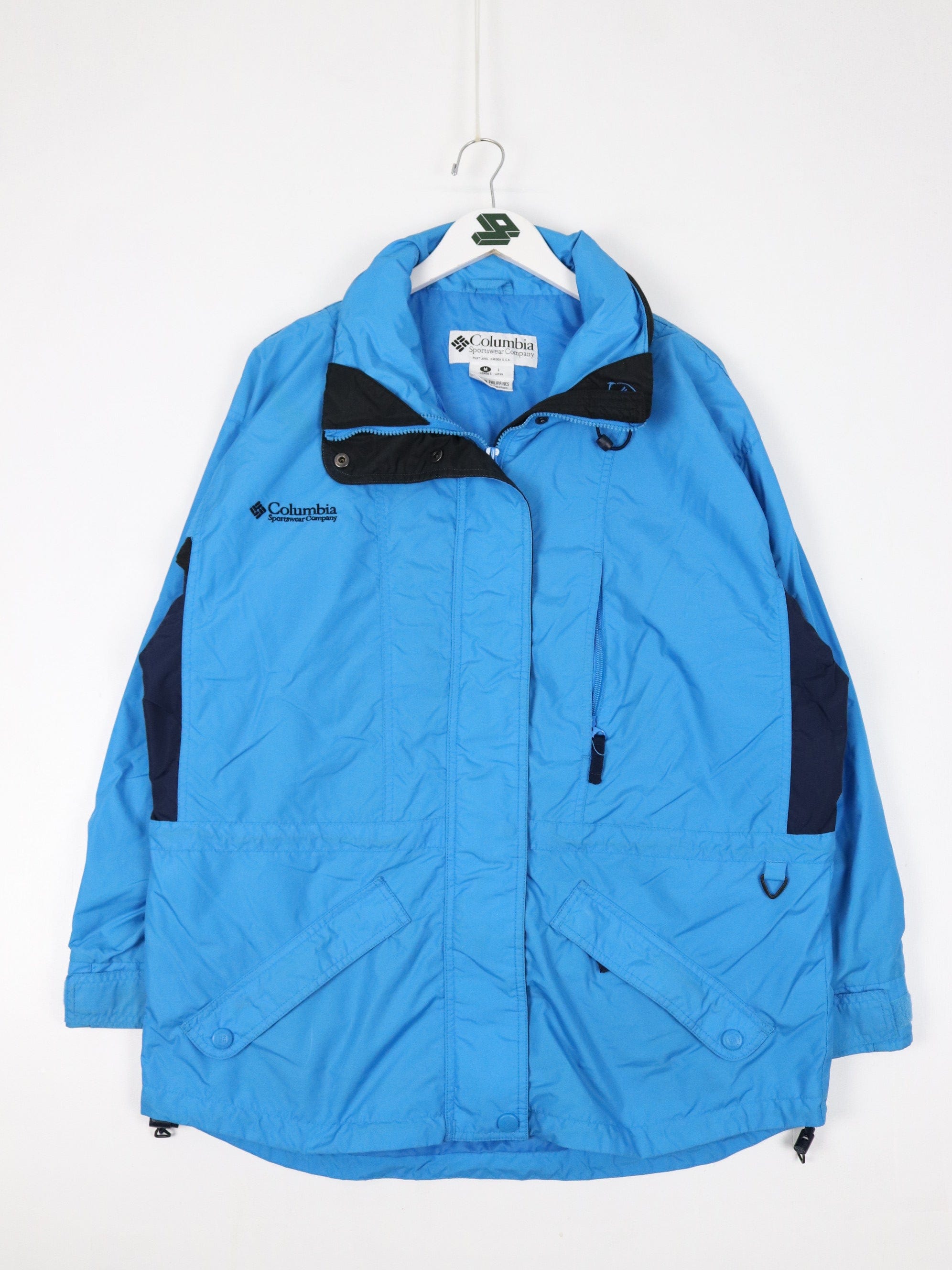 Columbia Jacket Womens Medium Blue Long's Peak Ski Coat – Proper Vintage