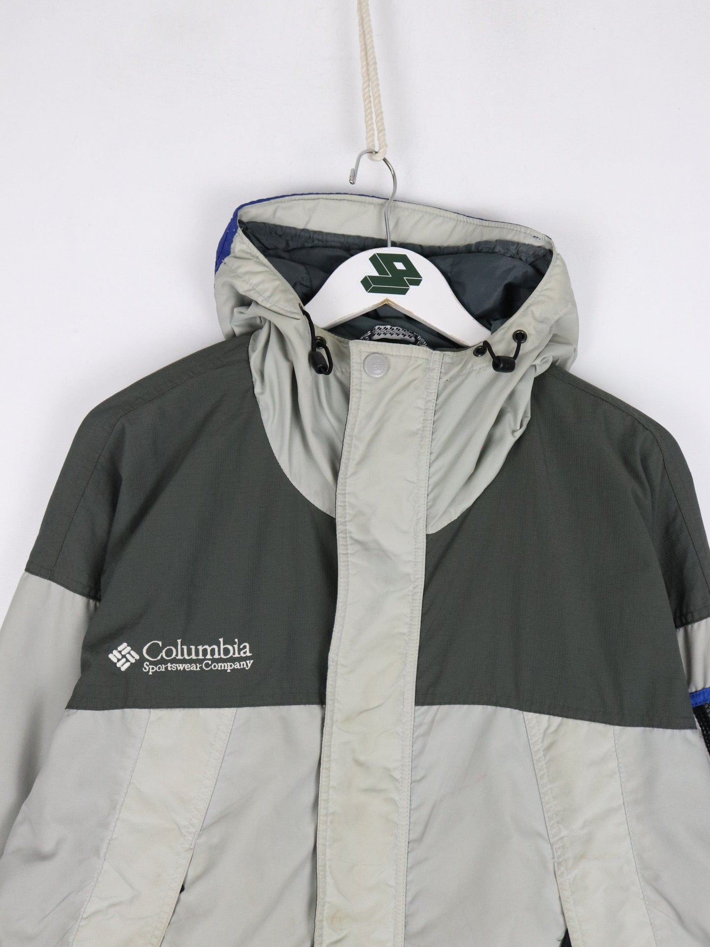 Columbia Jackets & Coats Vintage Columbia Jacket Mens Medium Beige Ski Hooded