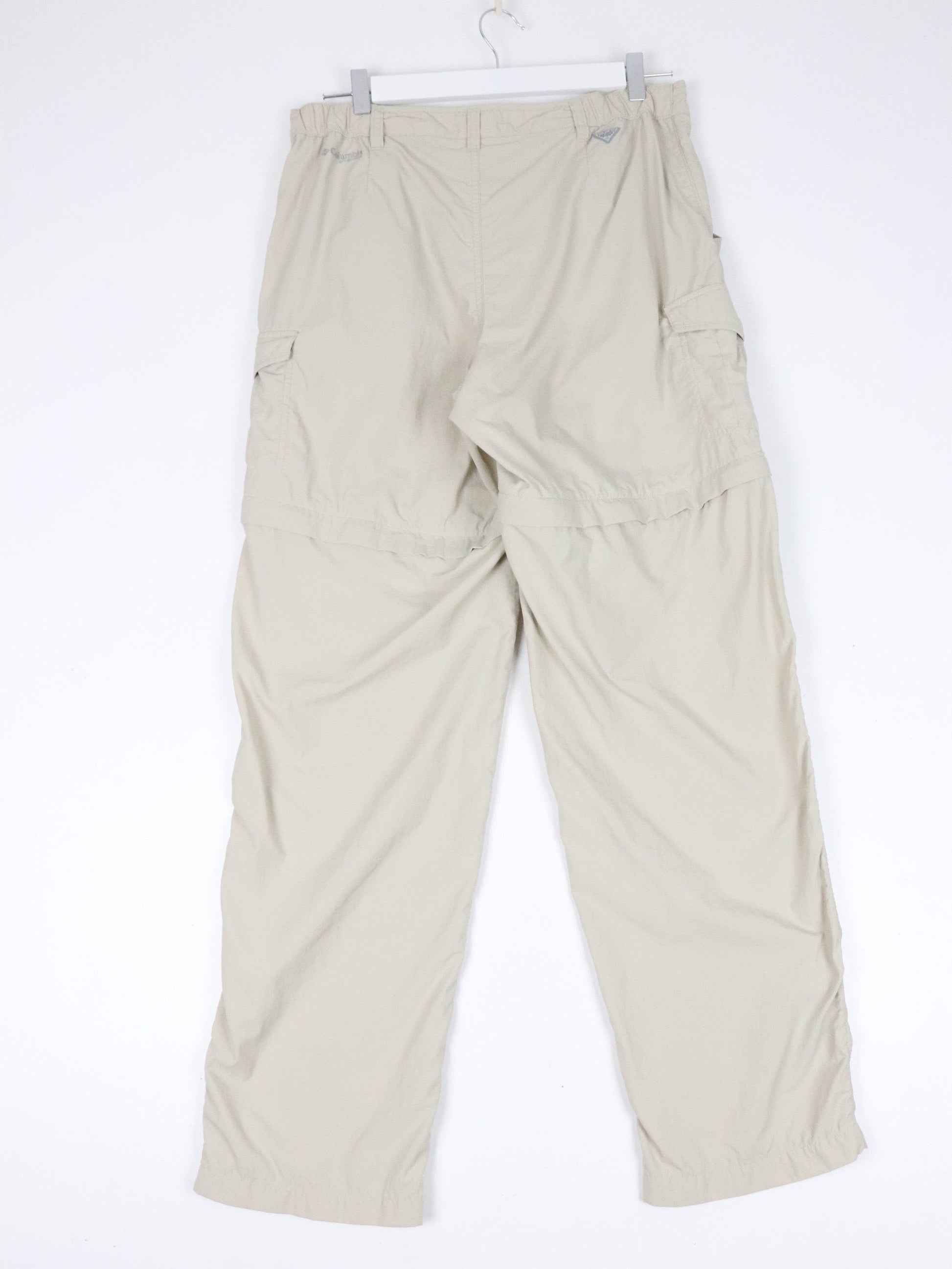 Columbia Pants Columbia Pants Mens Medium Beige Cargo Hiking Convertible