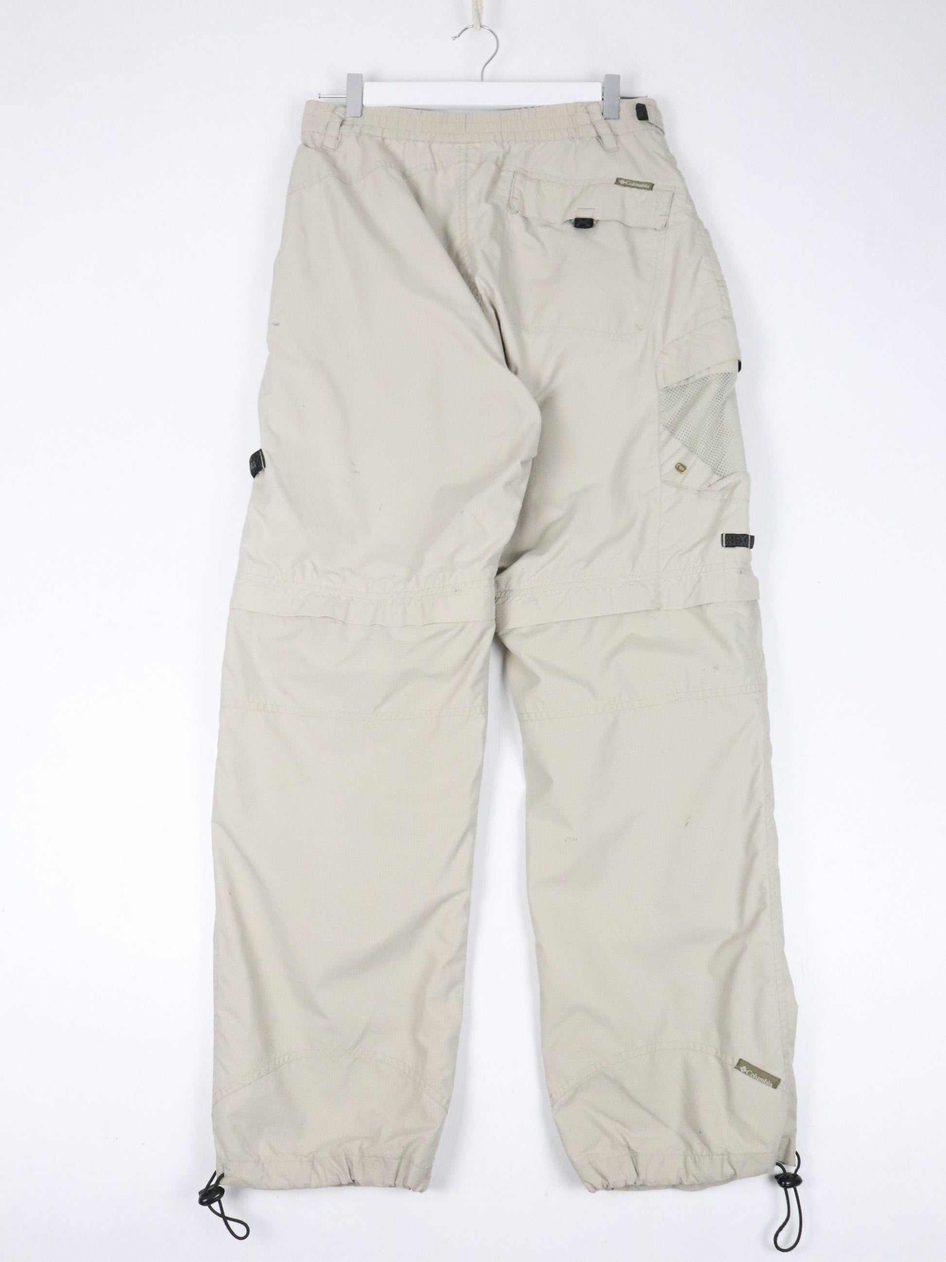 Columbia Pants Columbia Pants Mens Small Beige Convertible Hiking Outdoors