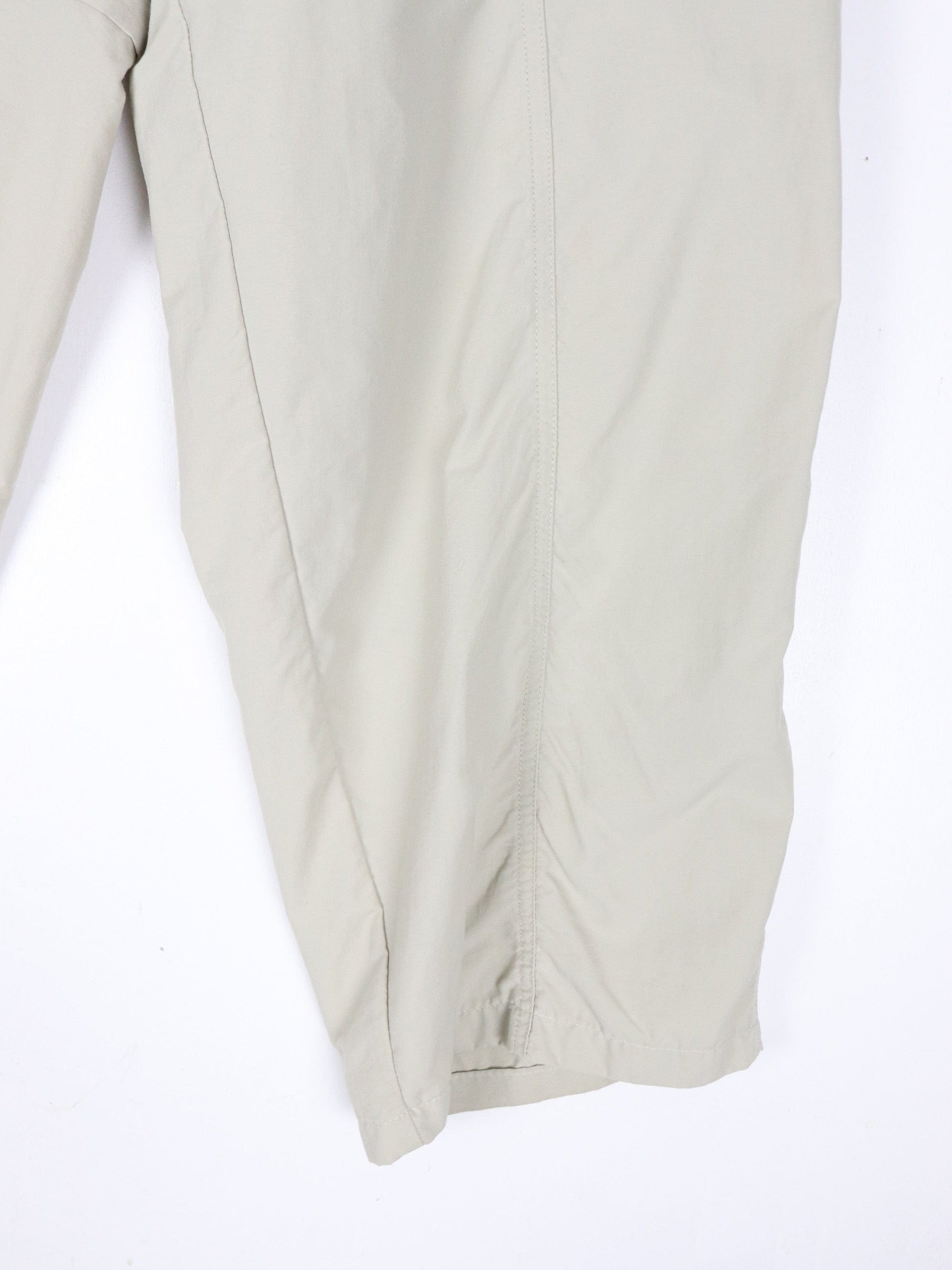 Columbia Pants Mens Large Beige Convertible Hiking 30 x 28