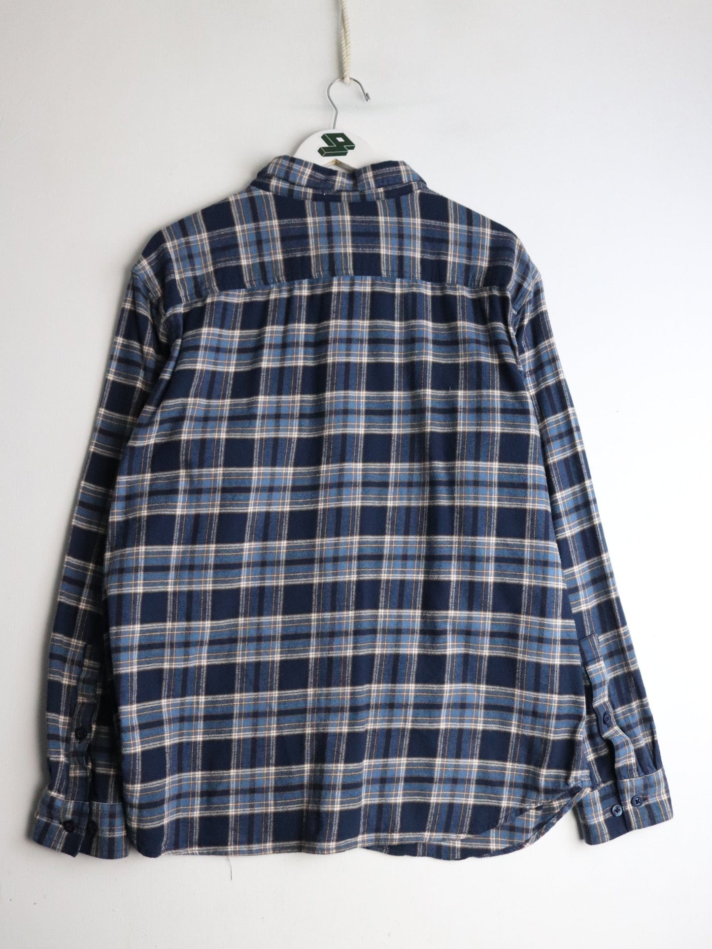 Columbia Shirt Mens XL Blue Button Up Flannel from propervintagecanada