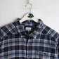 Columbia Shirt Mens XL Blue Button Up Flannel from propervintagecanada