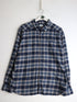 Columbia Shirt Mens XL Blue Button Up Flannel from propervintagecanada