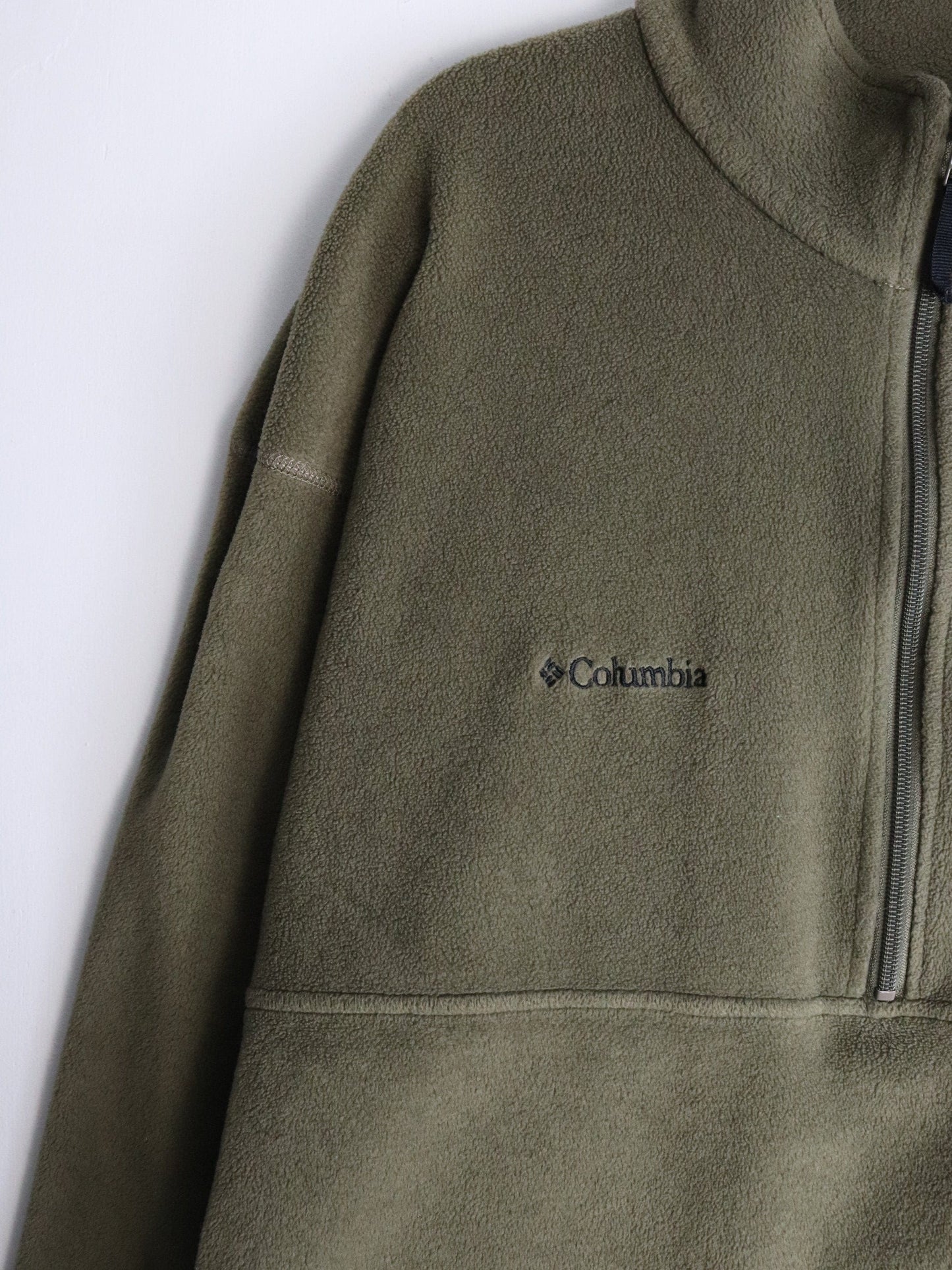 Columbia Sweater Mens 2XL Green Fleece from propervintagecanada