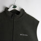 Columbia Sweater Mens XL Green Fleece Vest