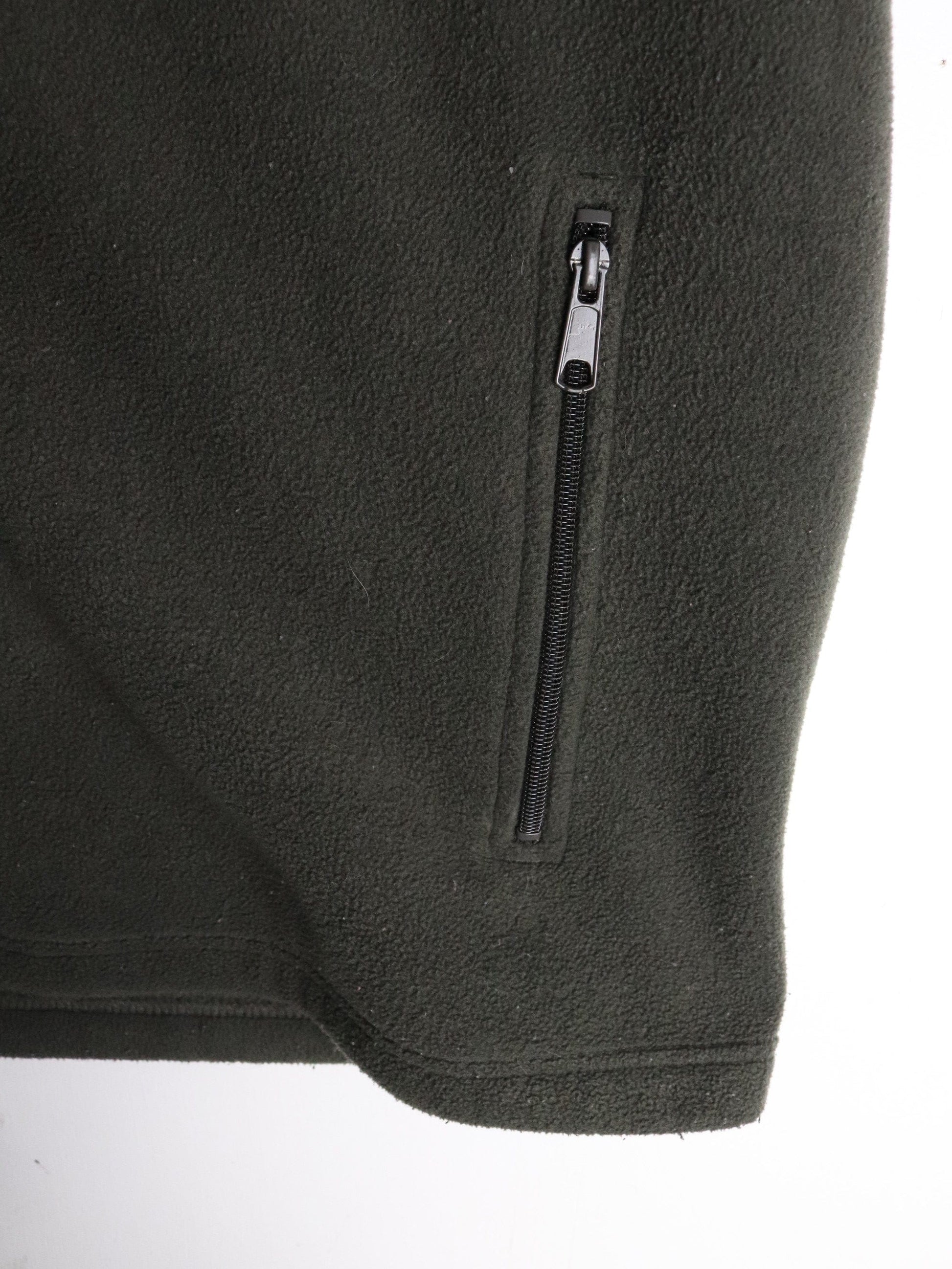 Columbia Sweater Mens XL Green Fleece Vest