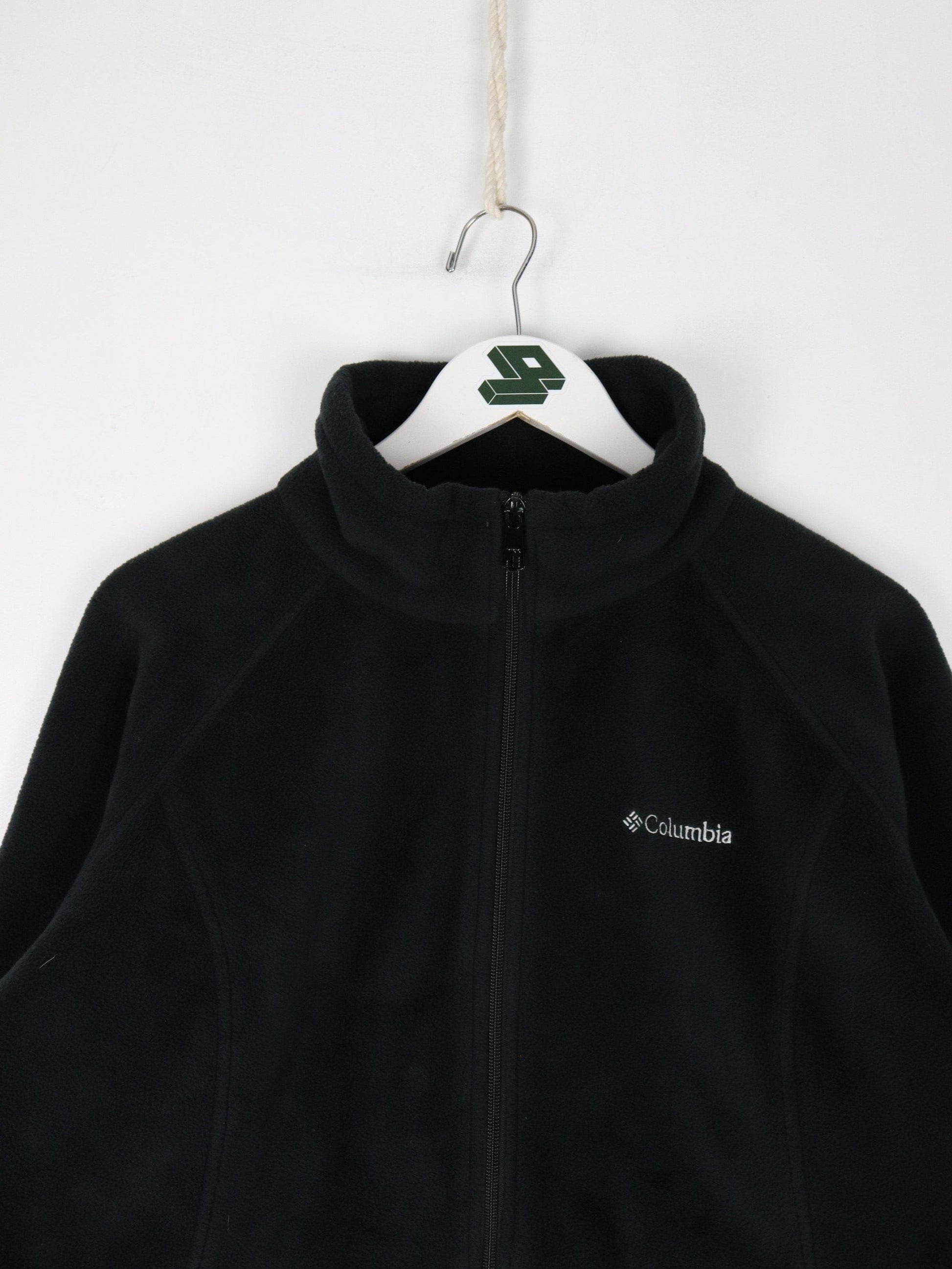 Columbia Sweatshirts & Hoodies Columbia Sweater Womens 1X Black Fleece Full Zip Outdoors