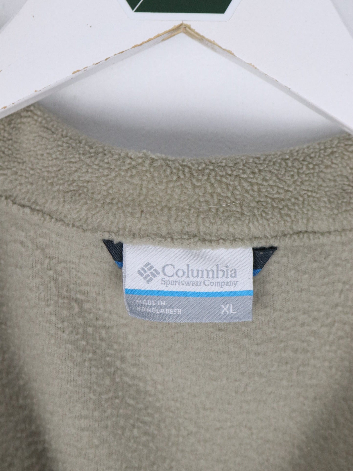 Columbia Sweatshirts & Hoodies Columbia Vest Mens XL Beige Fleece Full Zip