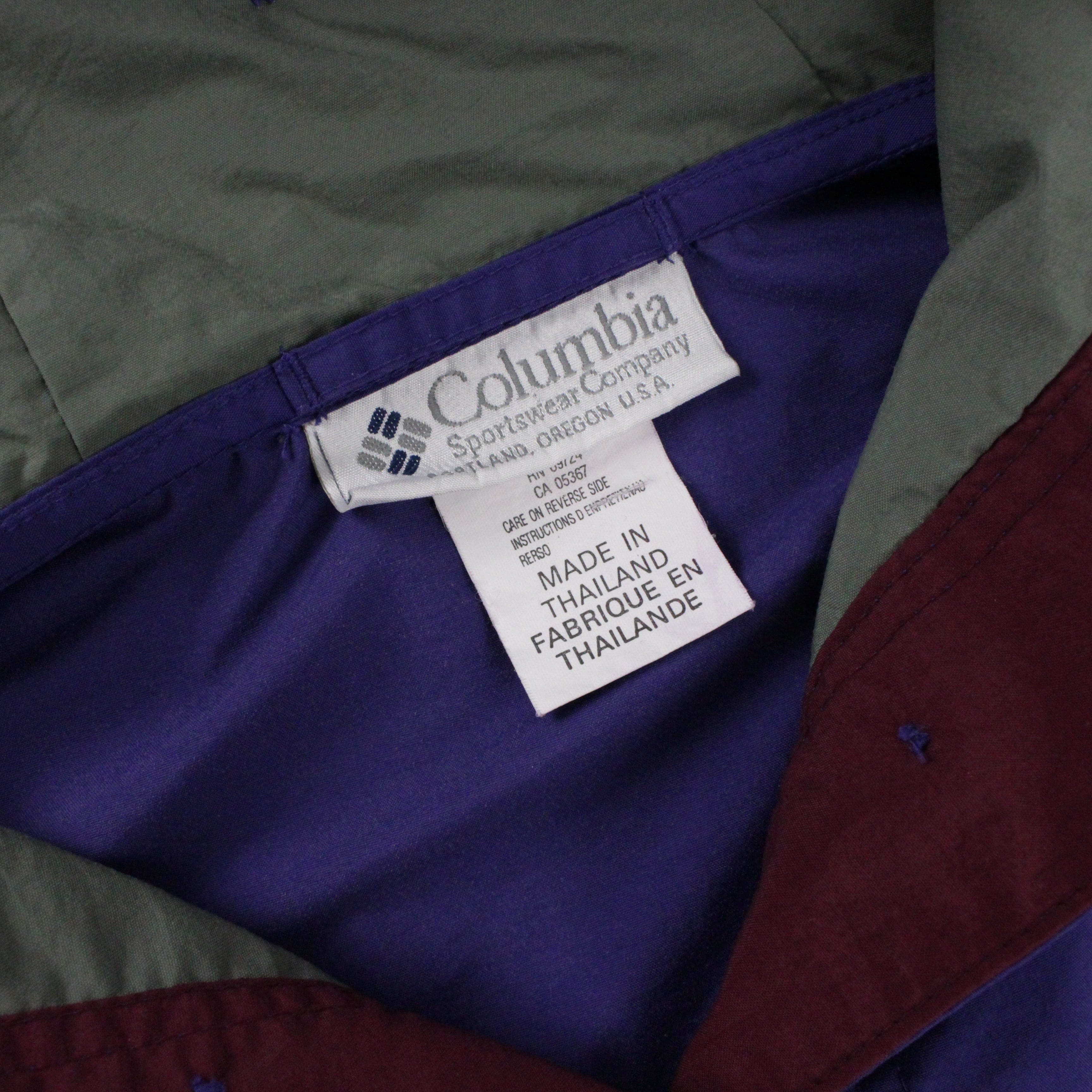Vintage Columbia Jacket Women's Small Purple 90's Outdoor Windbreaker –  Proper Vintage