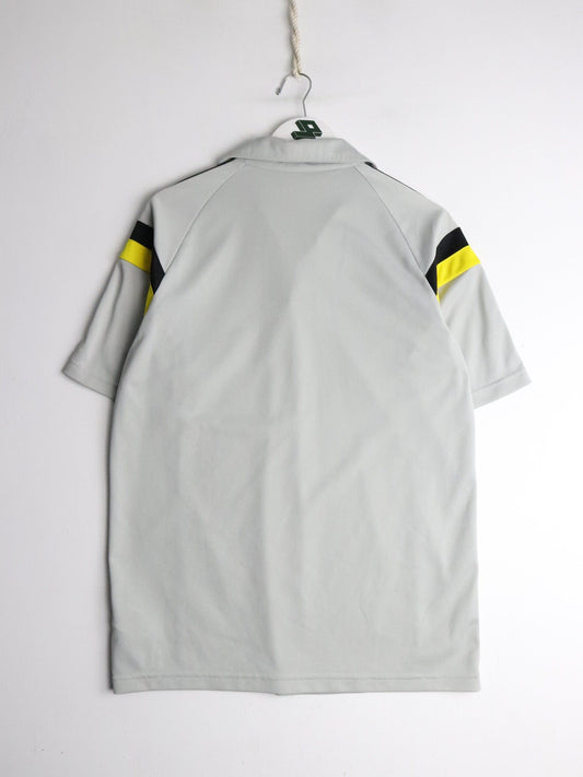 Columbus Crew Soccer Jersey Mens Medium Grey MLS Adidas