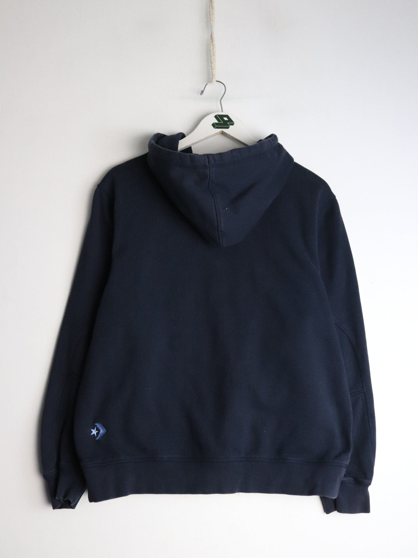 Converse Sweatshirt Mens Small Blue Hoodie from propervintagecanada