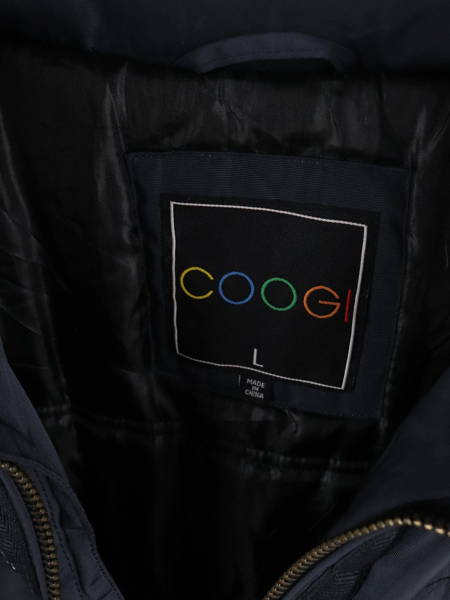 Coogi Jacket Mens Large Blue from propervintagecanada