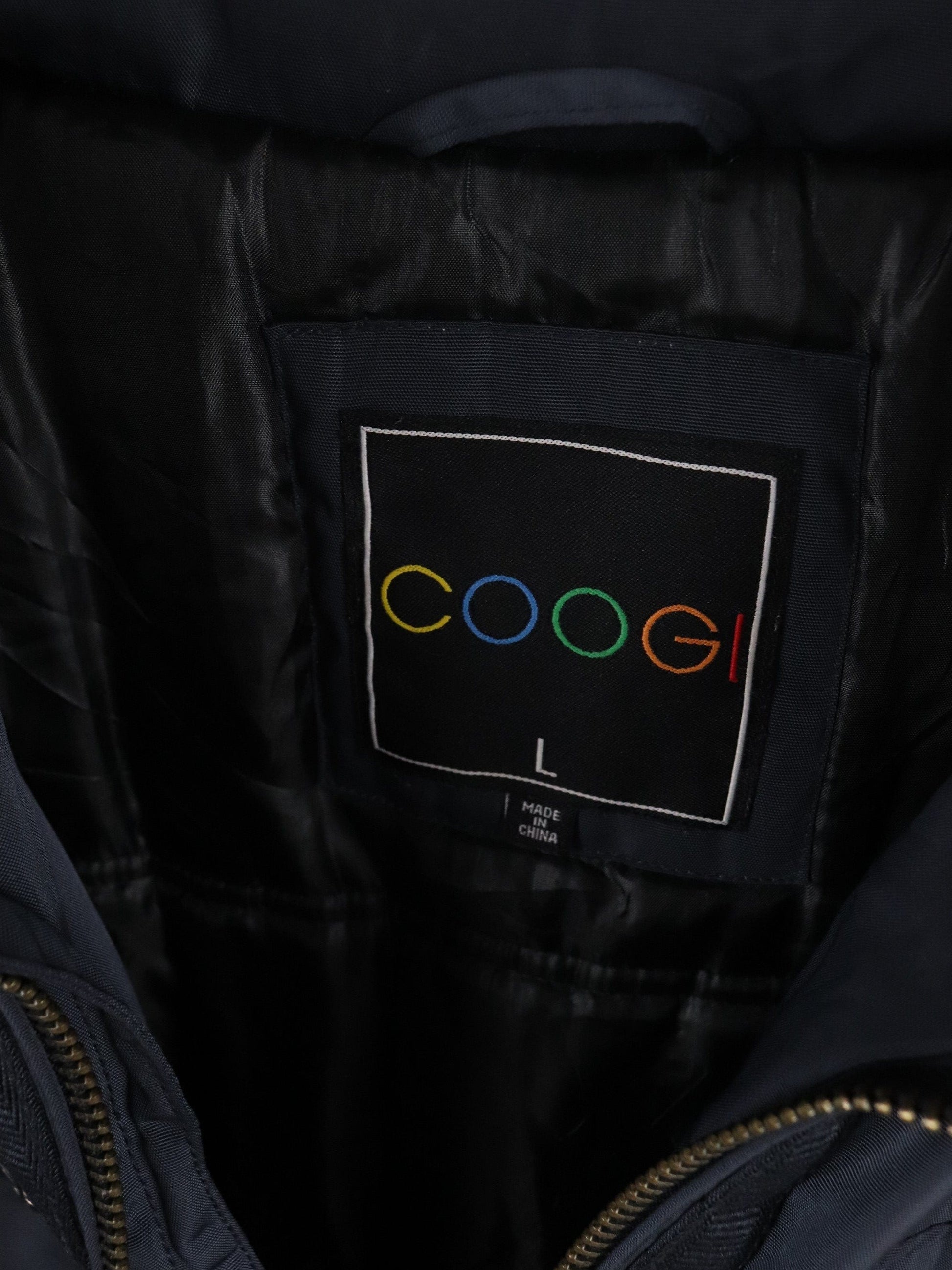 Coogi Jacket Mens Large Blue from propervintagecanada