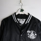 Creem Magazine Jacket Mens XL Black Satin from propervintagecanada