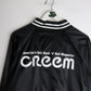 Creem Magazine Jacket Mens XL Black Satin from propervintagecanada