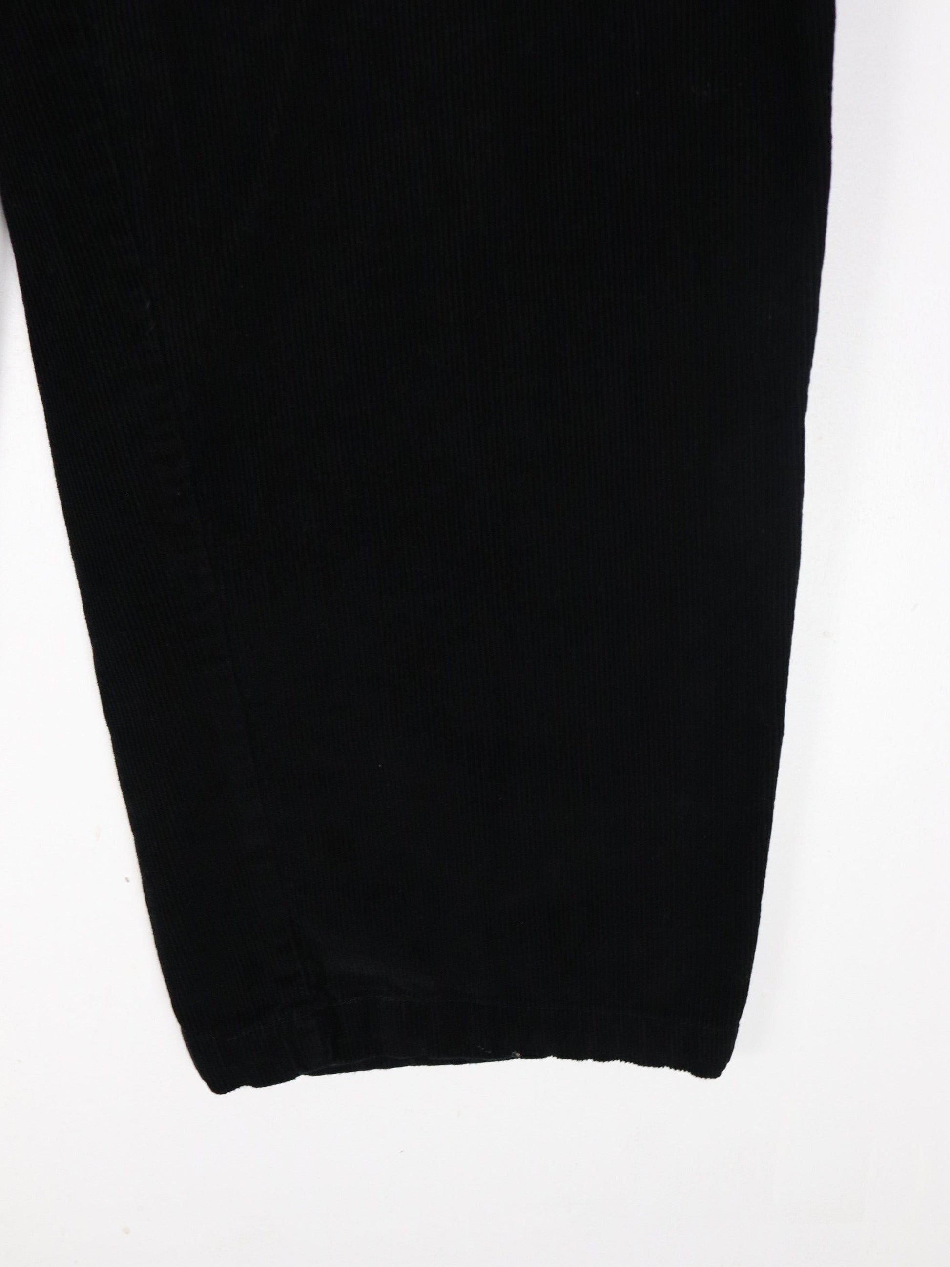 Croft & Barrow Pants Fits Mens 36 x 27 Black Corduroy Trousers