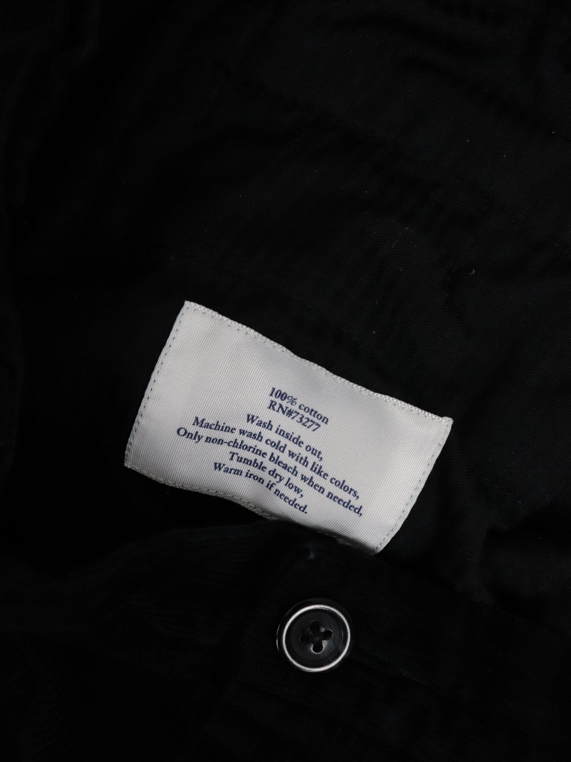 Croft & Barrow Pants Fits Mens 36 x 27 Black Corduroy Trousers