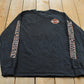 Vintage 2000s Harley Davidson Motorcycles Biker Long Sleeve T-Shirt Men's XL / Vintage Tee / Streetwear / Embroidered
