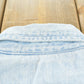 Vintage 1990s Faded Levis Red Tab Denim Button Up Shirt Men's L