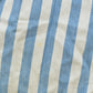 Vintage 1990s Fluid Blues Striped Flannel Hooded Button Up Shirt Mens XL
