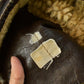 Vintage 1970s Sheepskin Shearling Leather Fur Jacket Men's L