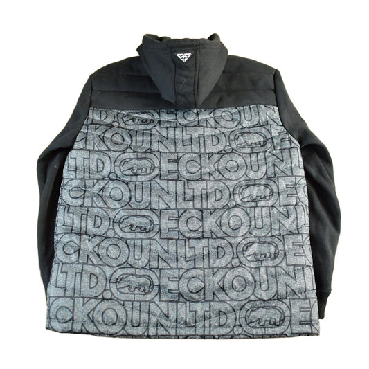 Vintage Y2K Ecko Unltd Hooded Jacket Men's Large