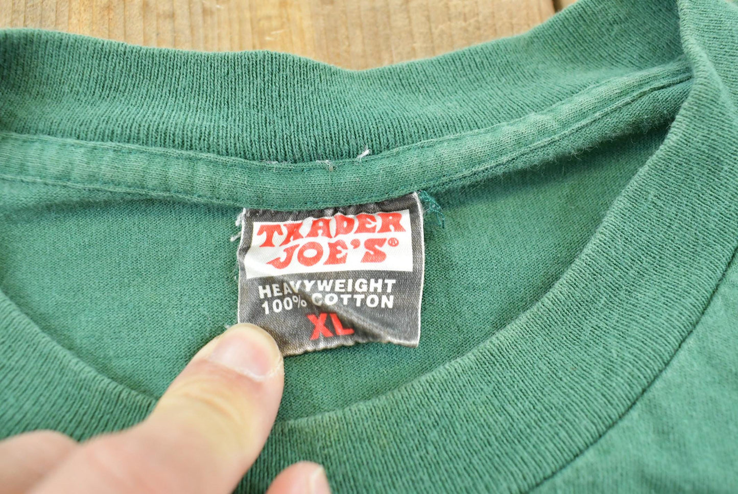 Vintage 1990s Trader Joe's Jumping Cow Amber Ale Souvenir T-Shirt Mens L