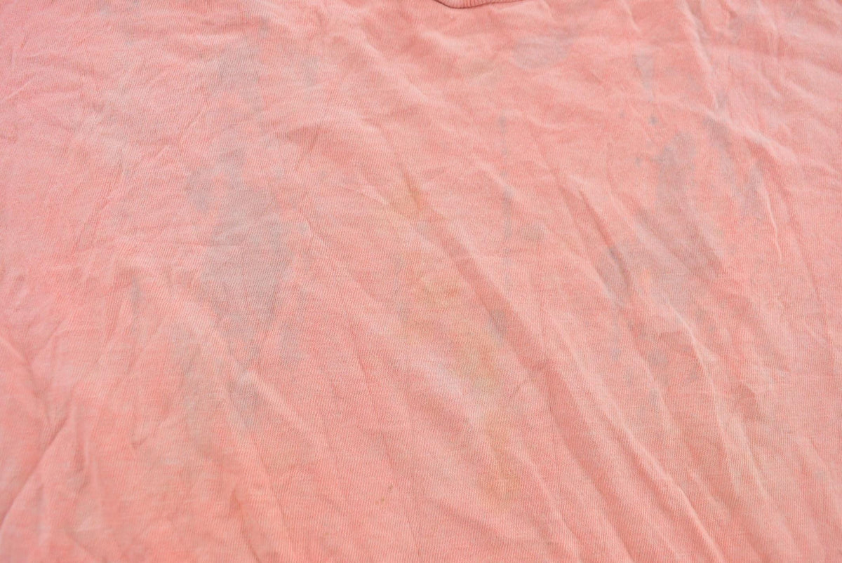 Vintage 1980s Blank Pink T-Shirt Men's M
