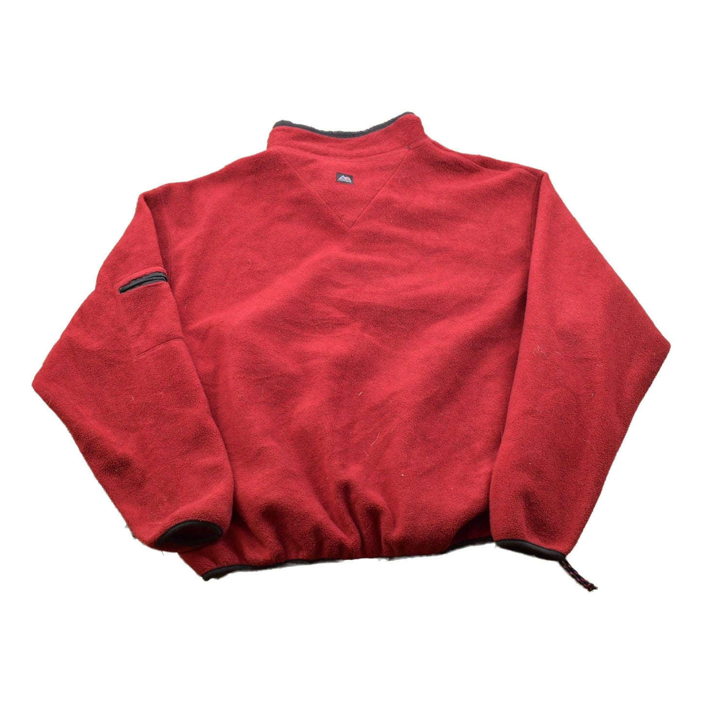 Vintage 1990s Outer Sports Fleece Quarter Zip Sweater Men's XL