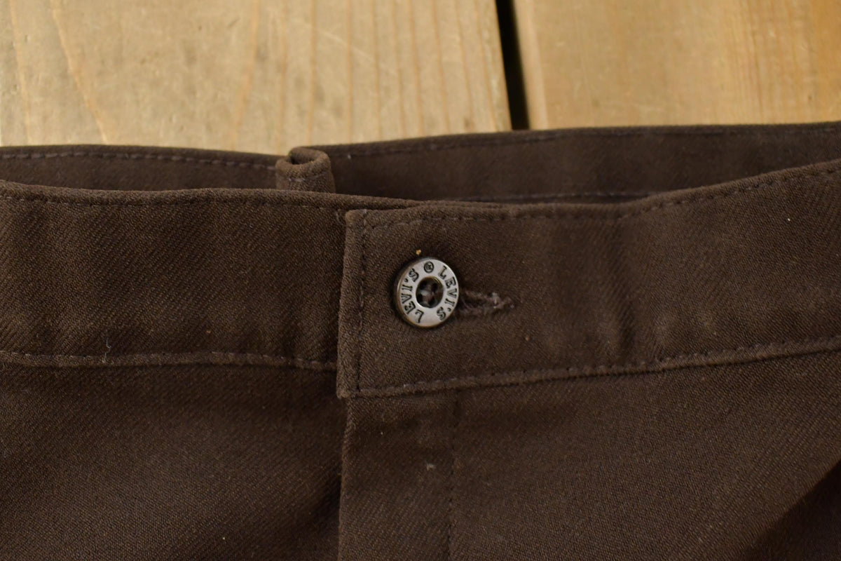 Vintage 1970s Levi's Pleated Slacks Women's 25 x 25.5
