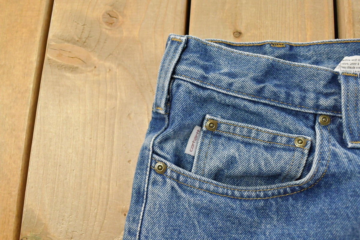 Vintage 2000s Carhartt Traditional Fit Denim Jeans Men's 33 x 31