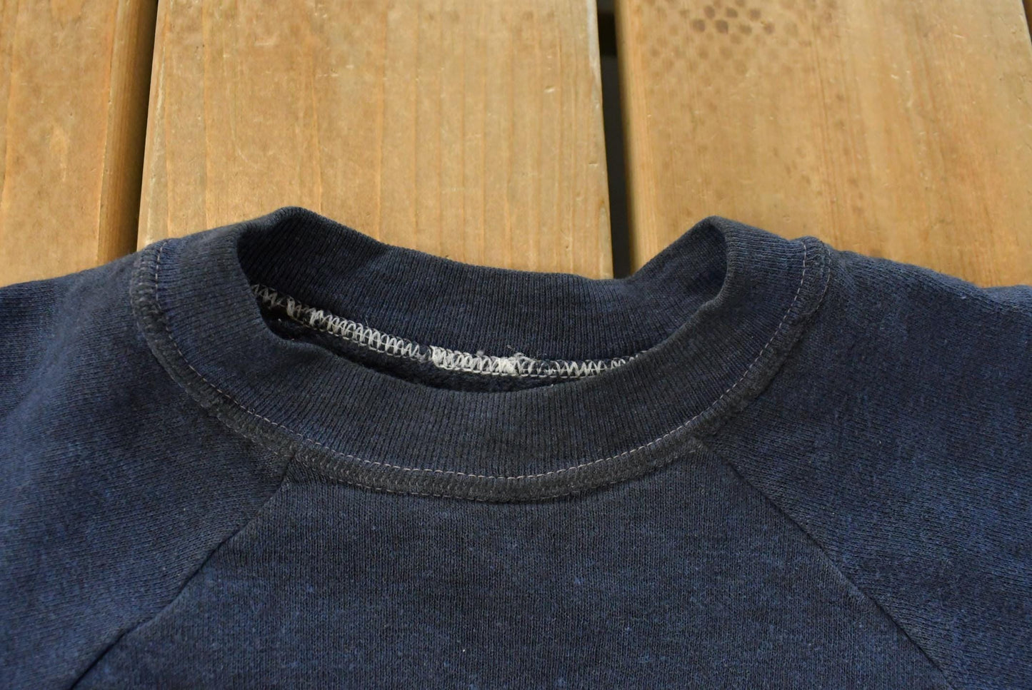 Vintage 1980s US Naval Ware College Crewneck Sweatshirt Men's M