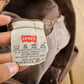 Vintage 1990s Levi's 501 Original Fit Brown Denim Jeans Men's 28 x 31