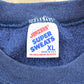 Vintage 1990s Shore House Camping Vacation Embroidered Funny Crewneck Sweatshirt Men's L