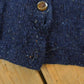Vintage 1990s Lands End Knit Cardigan Sweater Womens L