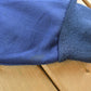 Vintage 1990s Sno King Blue Thermal Lined Full Zip Up Hoodie Sweatshirt Men's XL