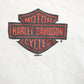 Vintage 2000s Harley Davidson Miami Florida Motorcycle Graphic Zip Up Hoodie Women's S