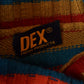 Vintage 1990s Dex Striped Knitted Turtleneck Sweater Women's XS