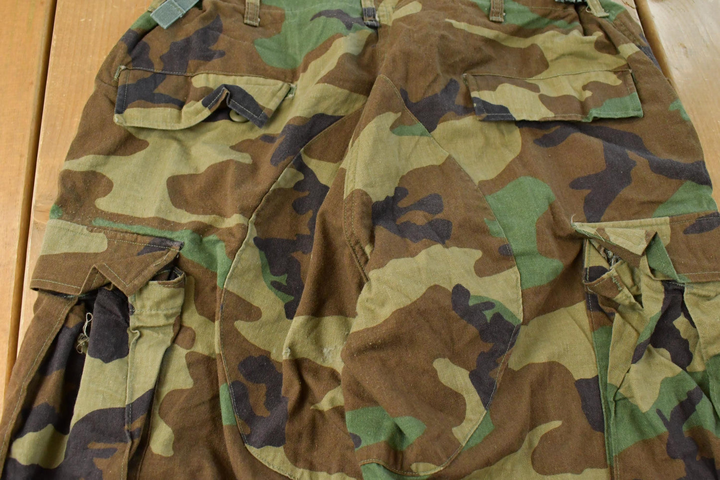 Vintage 2000s Army Military Woodland Camo Cargo Pants Men's Large