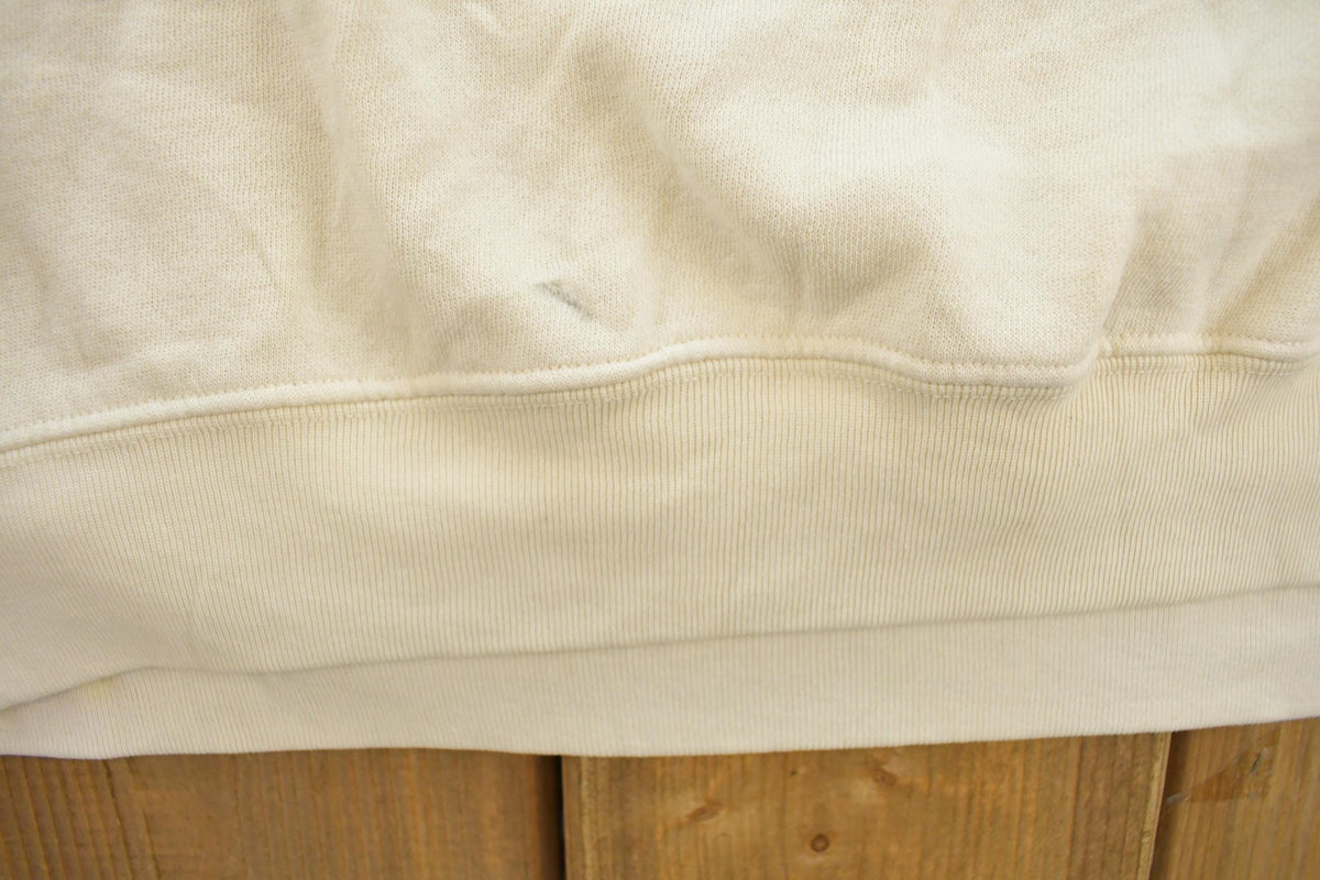 Vintage 1990s Limited Jeans Worldwide Embroidered Crewneck Sweatshirt Men's L