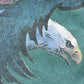 Vintage 1990s Alaska Bald Eagle Theme Graphic T-Shirt Men's XL