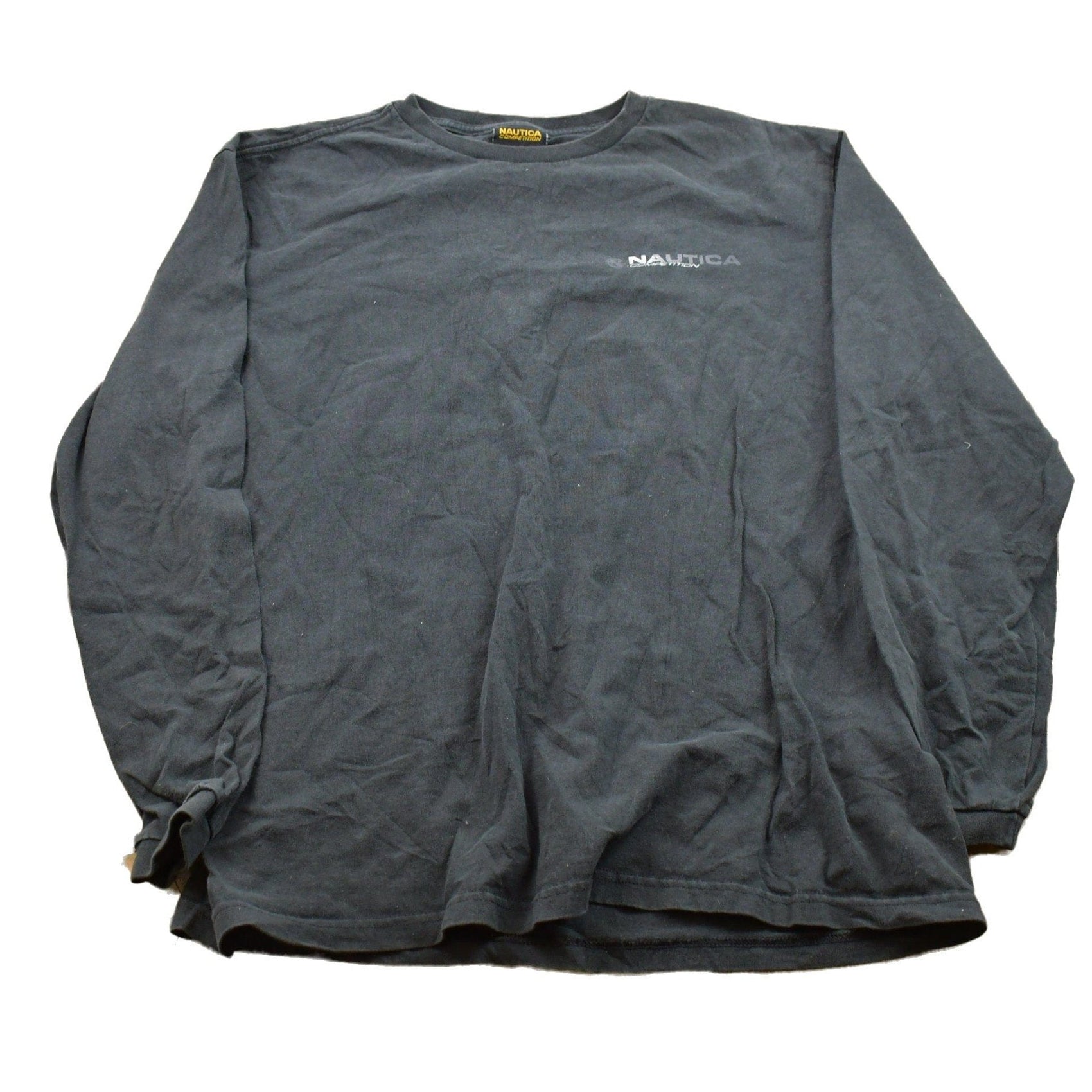 Vintage 1990s Nautica Competition Long Sleeve Shirt Men's Large