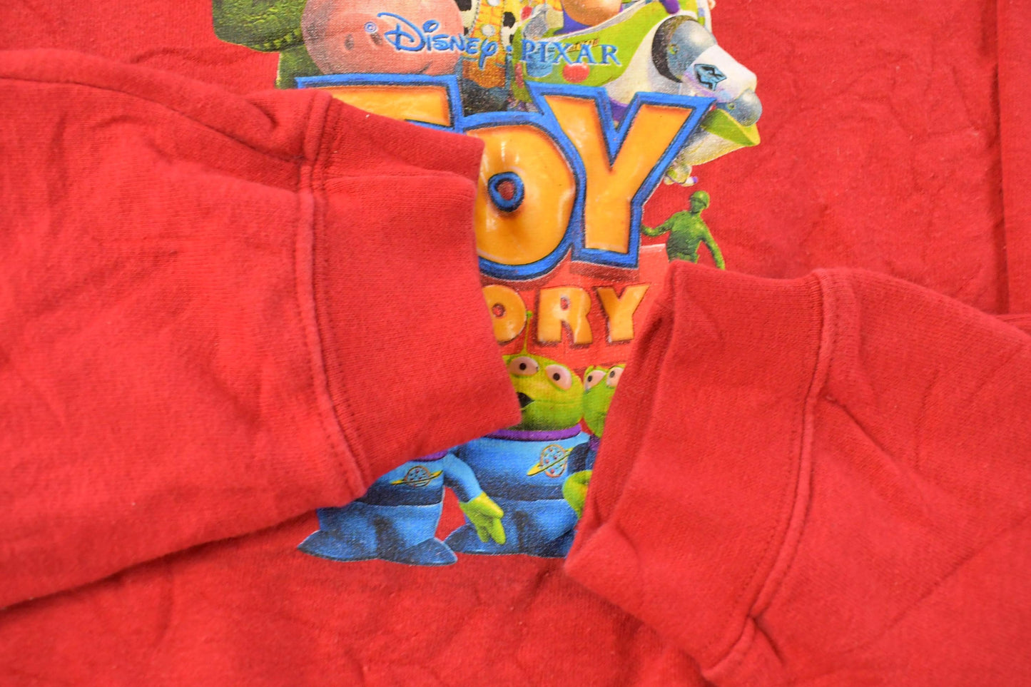 Vintage 1990s Toy Story Movie Promo Crewneck Sweatshirt Youth Large