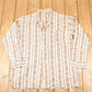 Vintage 1980s Boho Hippie Button Up Shirt Men's L