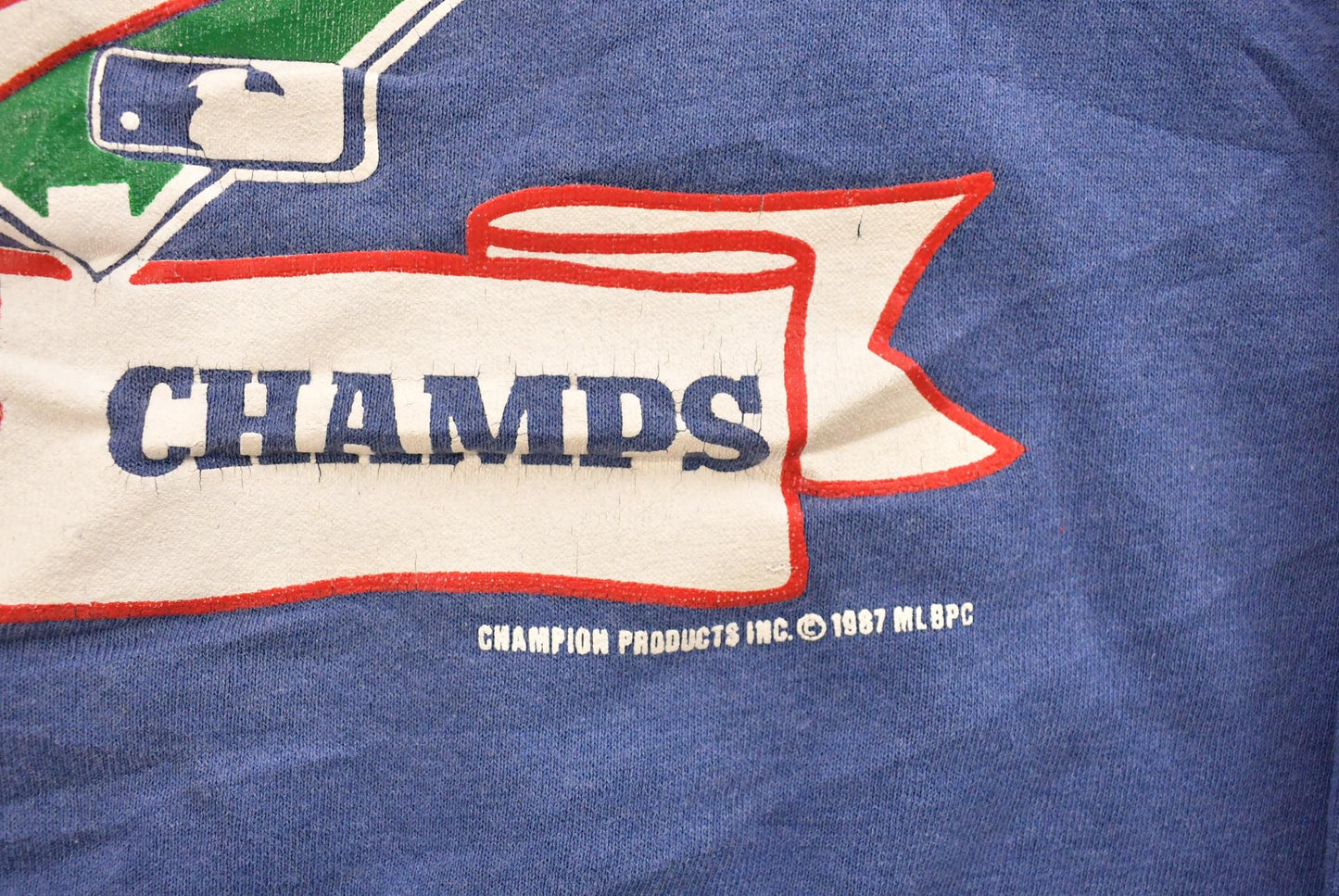 1987 Minnesota Twins World Series Champions Crewneck Sweatshirt Men's Medium