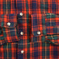 Vintage 1990s Cumberland Checkered Flannel Button Up Shirt Men's L