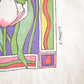 Vintage 1990's Maret Floral Souvenir Travel T-Shirt Women's M